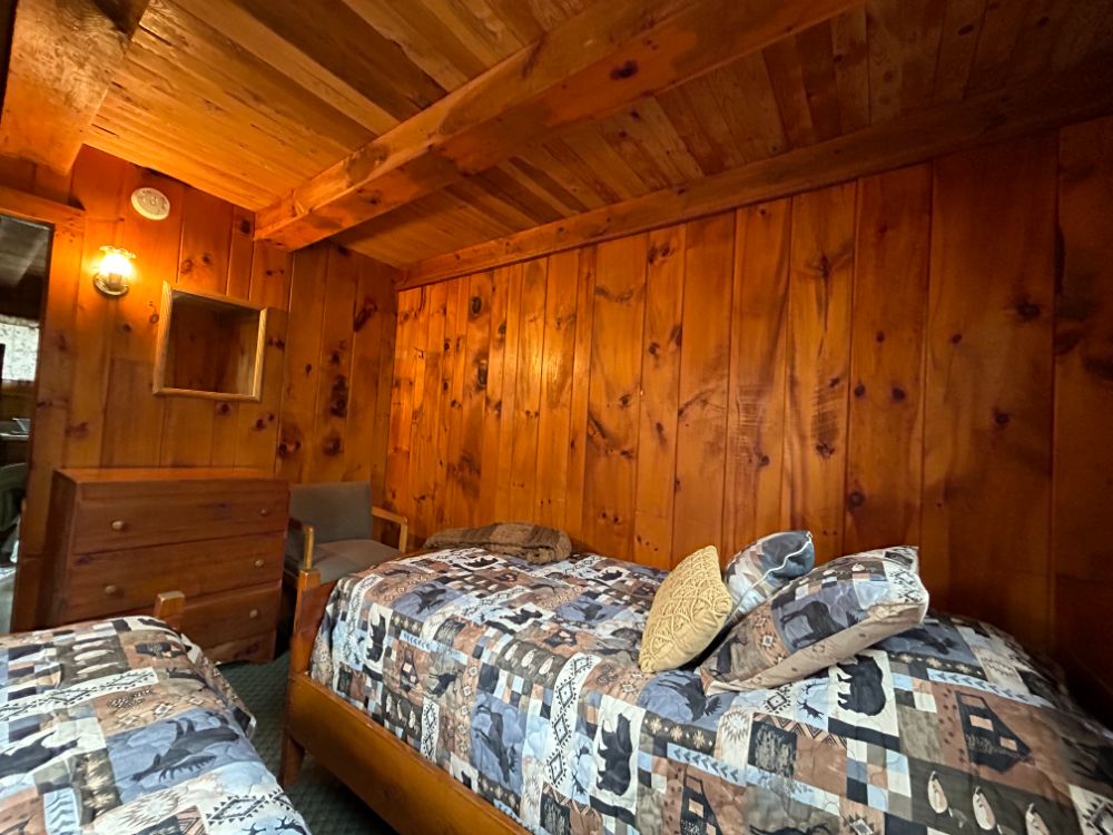 Lake George cottage bedroom